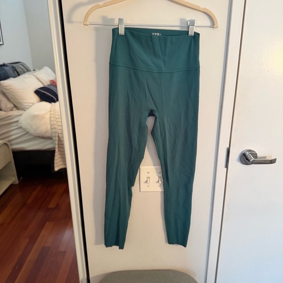 YPB sculptLUX 7/8-Length Forest Green Legging - Picture 4 of 7